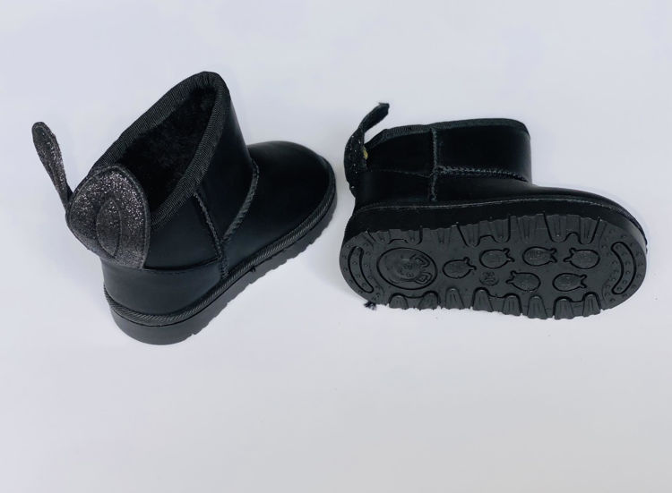 Picture of 882A - GIRLS BOOTS WITH WARM FUR INSIDE AND RABBIT EARS